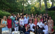 More than 40 journalists gathered at the home of Ray Suarez from PBS NewsHour on Saturday, June 29. The NAHJ Washington, D.C. Chapter raised $3,210 at Noche de Periodistas.