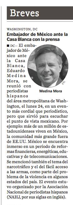 Story in El Tiempo Latino